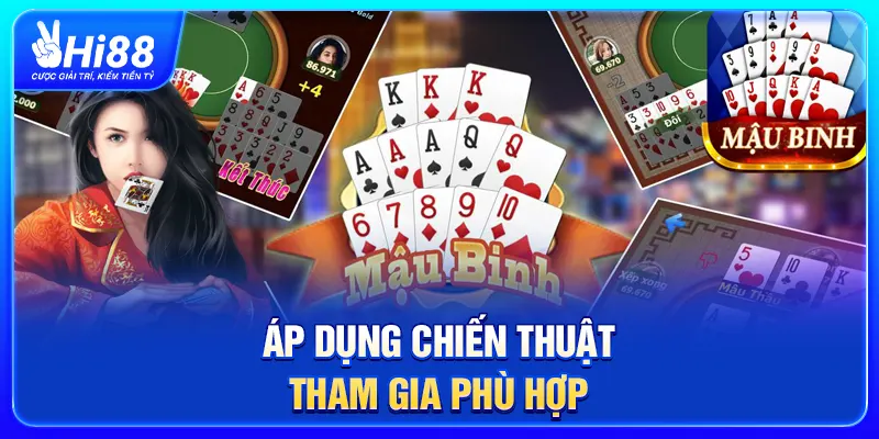 Áp dụng chiến thuật tham gia phù hợp