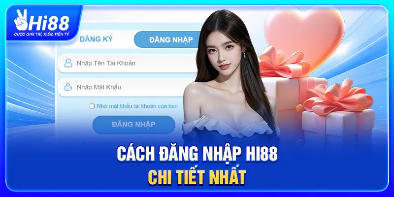 Cách đăng nhập Hi88 chi tiết nhất