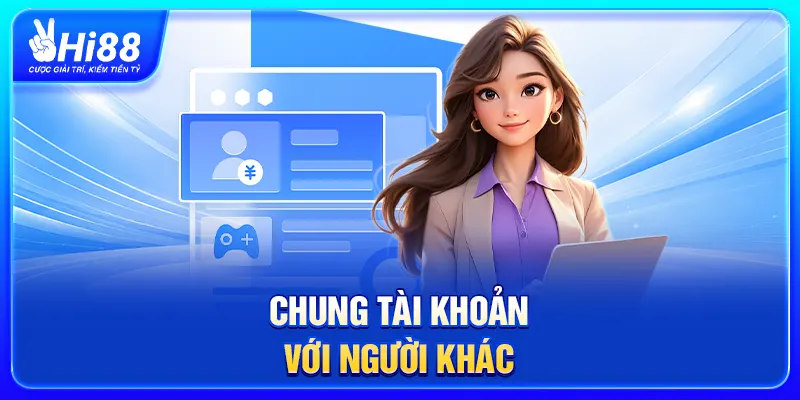 Chung tài khoản với người khác