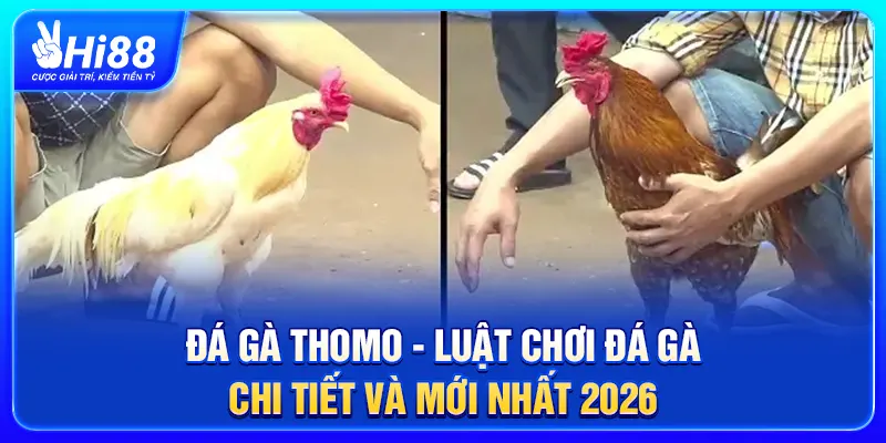 Đá Gà Thomo - Luật Chơi Đá Gà Chi Tiết Và Mới Nhất 2026