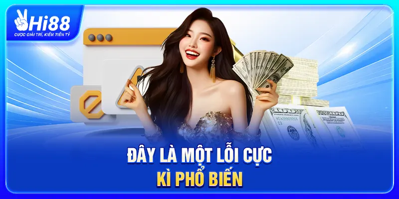 Đây là một lỗi cực kì phổ biến