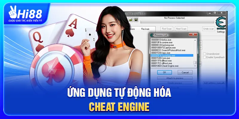 Ứng dụng tự động hóa Cheat Engine