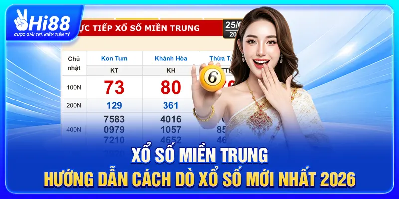 Xổ Số Miền Trung – Hướng Dẫn Cách Dò Xổ Số Mới Nhất 2026